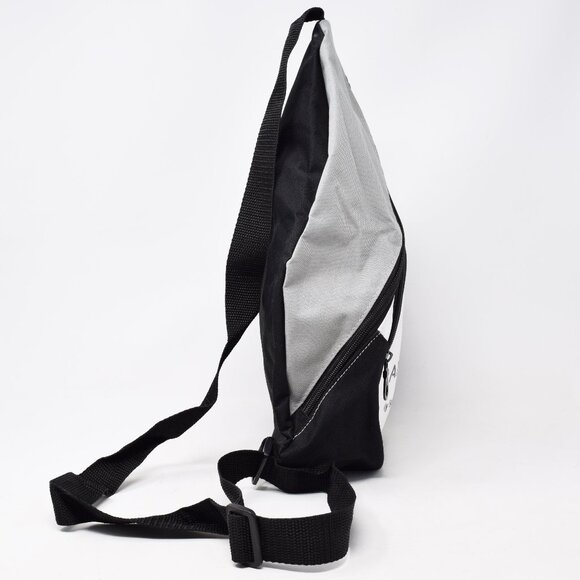 LAN Airlines Crossbody Bag Unisex Backpack Black White Fly South America Swag - Picture 2 of 13